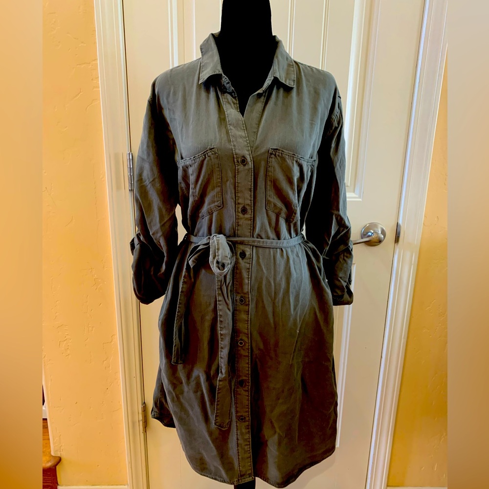 Brand New, Army Green, size L Dress